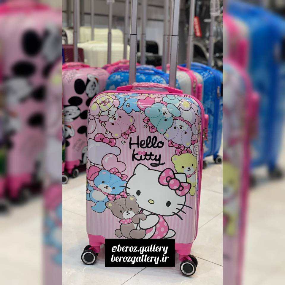 چمدان بچگانه فایبر سایز 20 اینچ - تصویر 4