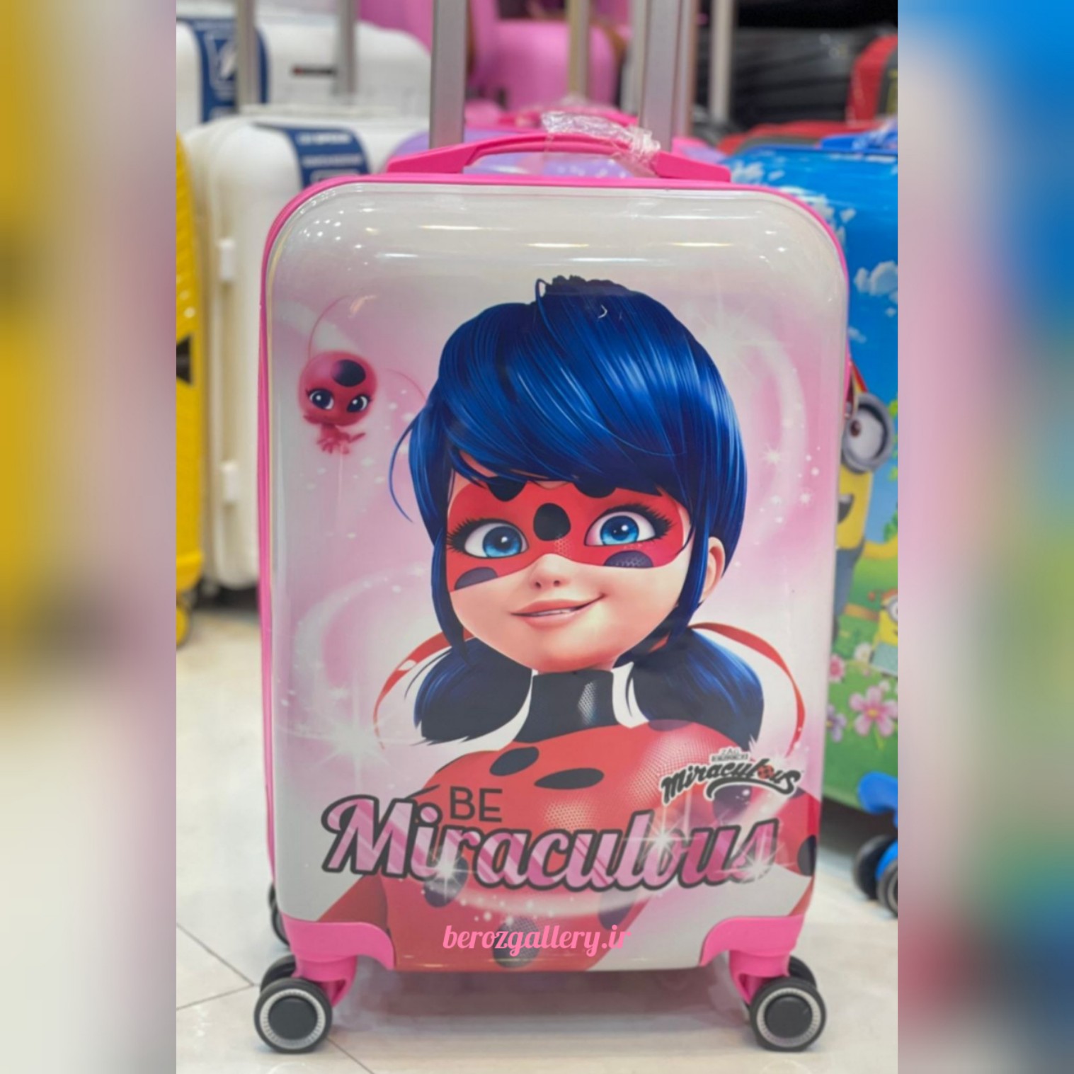 چمدان بچگانه فایبر سایز 20 اینچ - تصویر 8