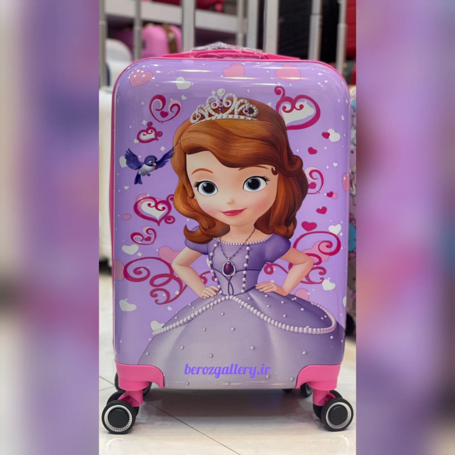 چمدان بچگانه فایبر سایز 20 اینچ - تصویر 10