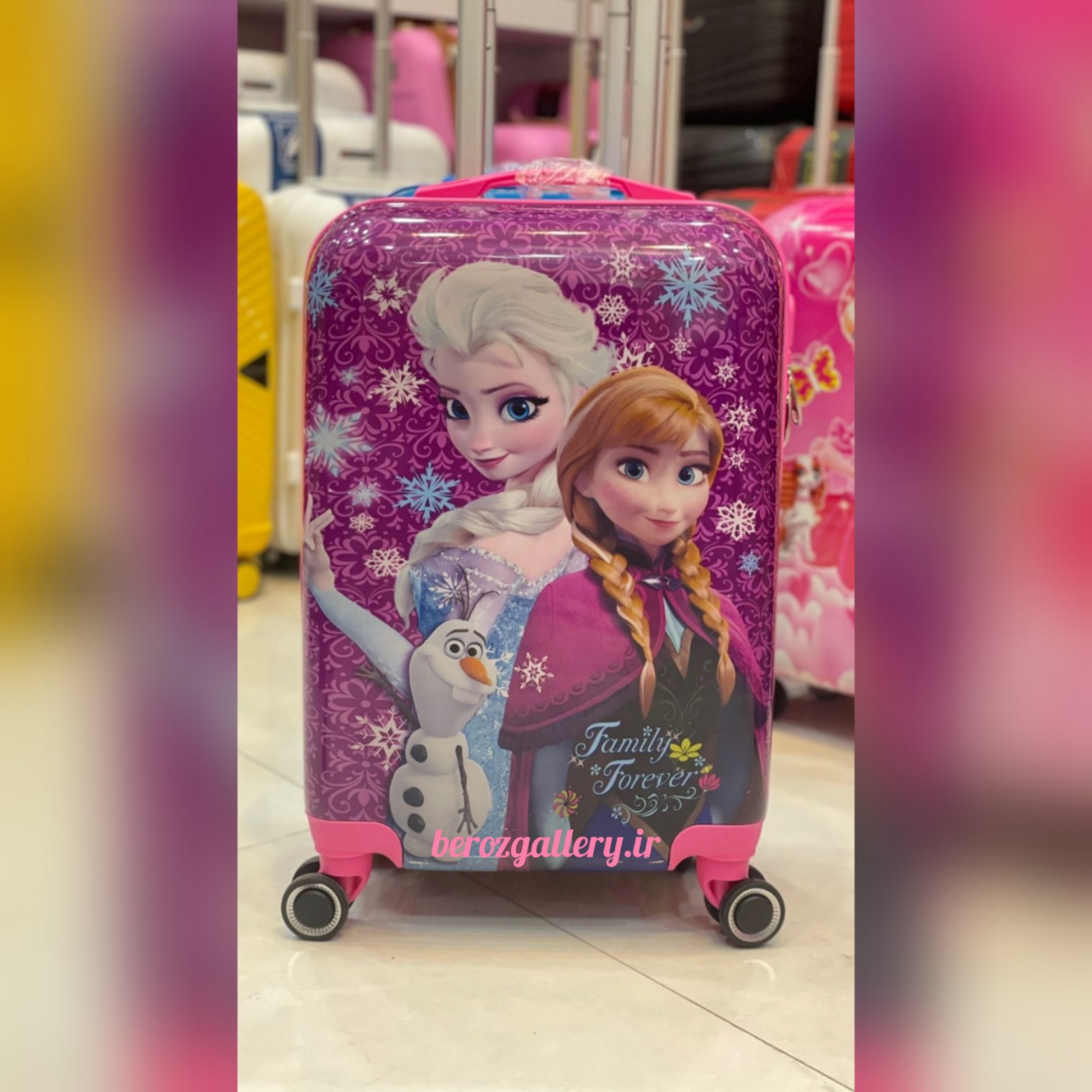 چمدان بچگانه فایبر سایز 20 اینچ - تصویر 13