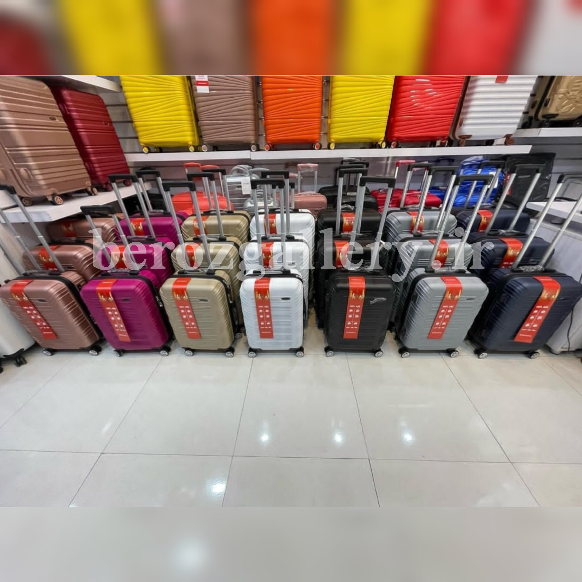 چمدان سه تکه هاسونی(hossoni) سه رقم - تصویر 14