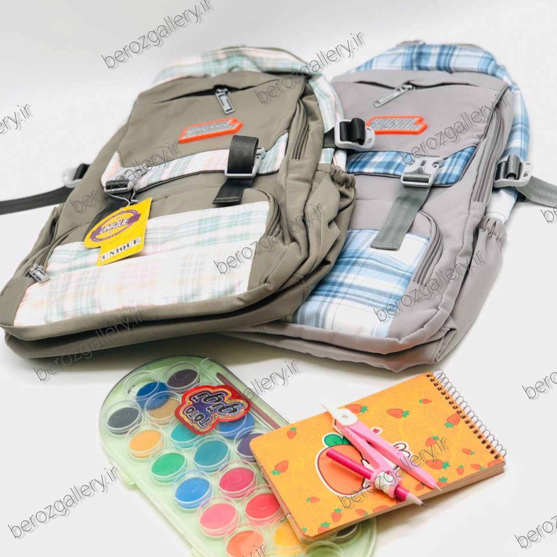کوله پشتی طرح پیچازی کیف مدرسه - تصویر 4