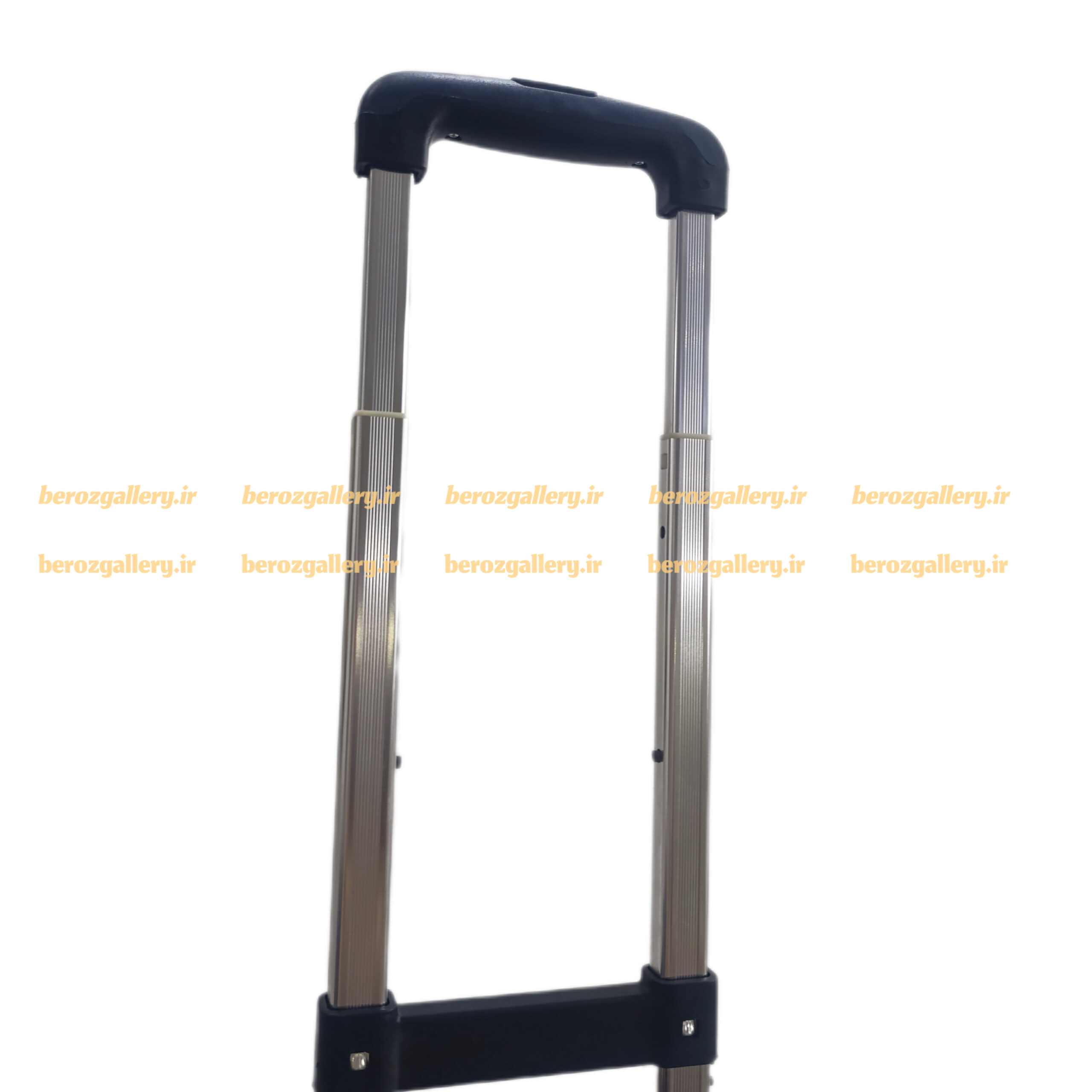 دسته چرخدار آلومینیومی کوله پشتی ۶ چرخ سورمه ای ترولی تاشو خارجی - تصویر 4