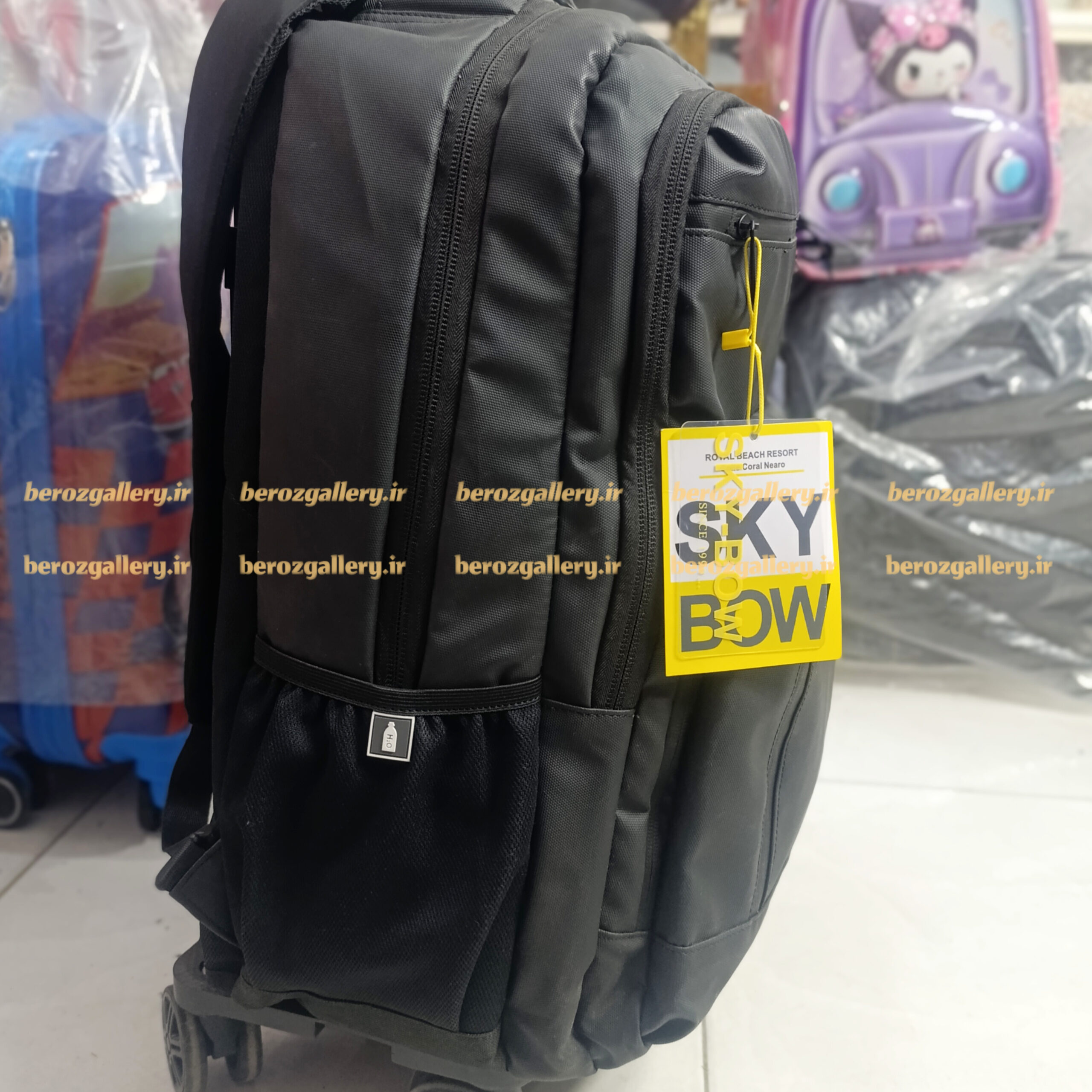 کوله پشتی حرفه ای با ترولی جدا شونده - تصویر 2